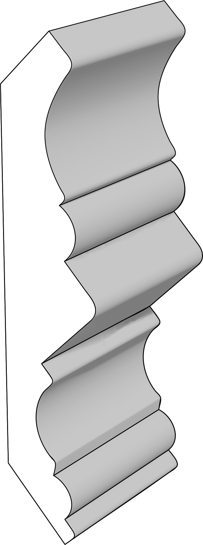 CROWN - BCR006 - 4 ($1.25 LFT)