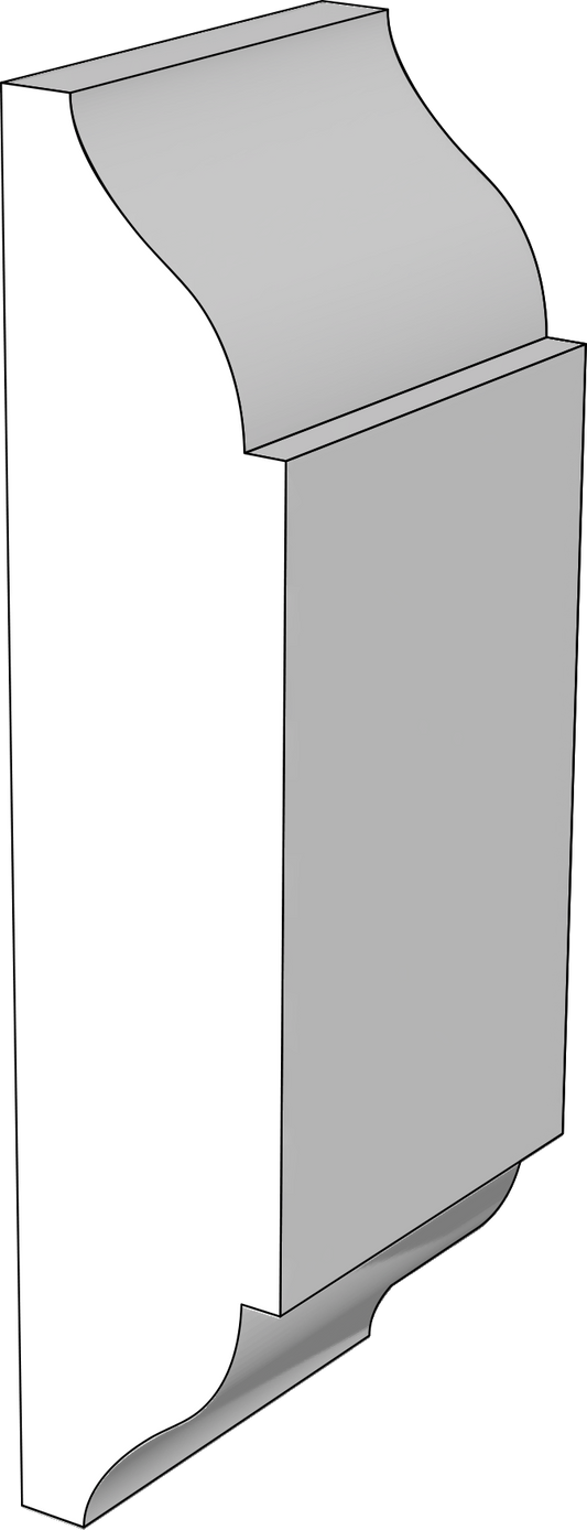 CHAIR RAIL - BCH001 - 9/16 X 2-1/2 ($0.50 LFT)