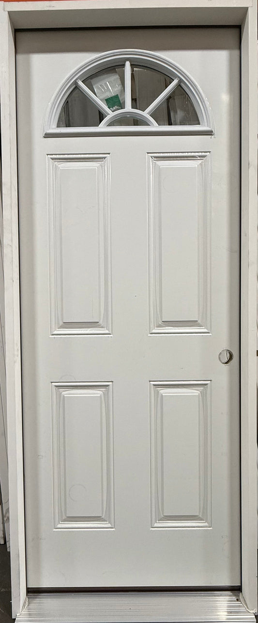 ENTRY - 36" STEEL QUARTER GLASS FAN-LITE - Bargain Build