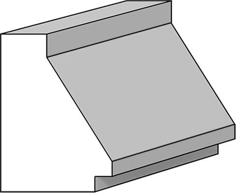 BASECAP - 1-1/16 X 3/4 MOD MCAP2PRF MODCAP2